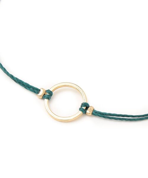 SHIPS（シップス）の「ラッキーカラーサークルブレスレット（ブレスレット・レディース・ピンク/ベビーピンク/ブルー/イエロー/ライトブルー/ラベンダー/レッド/グリーン・ONE SIZE）」の9枚目の写真