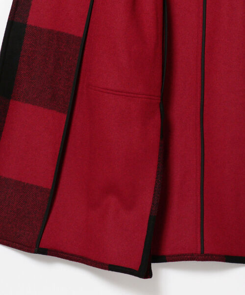 LONDON TRADITION（ロンドントラディション）の「LONDON TRADITION × International Gallery BEAMS / 別注 ダブルフェイス チェック オーバーコート（その他アウター・メンズ・レッド/ブラウン系その他3・34/36）」の8枚目の写真
