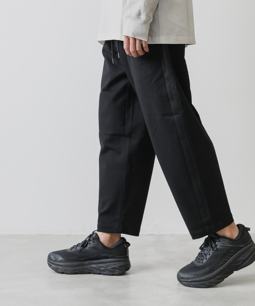 ATTACHMENT（アタッチメント）の「COMPRESSED PONTE JERSEY TWO PLEATS TAPERED FIT EASY PANTS（スラックス・メンズ・ブラック/グレー系その他・1/2/3）」の5枚目の写真