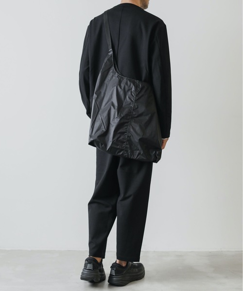 ATTACHMENT（アタッチメント）の「COMPRESSED PONTE JERSEY TWO PLEATS TAPERED FIT EASY PANTS（スラックス・メンズ・ブラック/グレー系その他・1/2/3）」の20枚目の写真