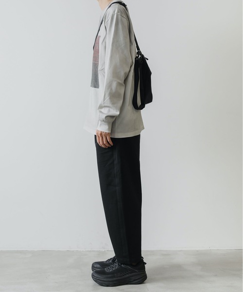 ATTACHMENT（アタッチメント）の「COMPRESSED PONTE JERSEY TWO PLEATS TAPERED FIT EASY PANTS（スラックス・メンズ・ブラック/グレー系その他・1/2/3）」の22枚目の写真