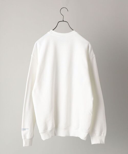 SHIPS（シップス）の「THE NITTY GRITTY ARCHIVE CITY: カレッジ ロゴ スウェット（スウェット・メンズ・ライトグレー/ライトホワイト/ネイビー・MEDIUM/LARGE/X-LARGE）」の17枚目の写真