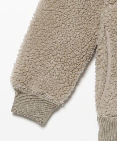 Ray BEAMS（レイビームス）の「GYMPHLEX / ボア ジップ フーディ（パーカー・レディース・ブラウン/シルバー・14/16）」の12枚目の写真