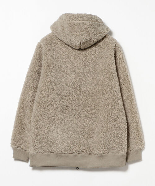 Ray BEAMS（レイビームス）の「GYMPHLEX / ボア ジップ フーディ（パーカー・レディース・ブラウン/シルバー・14/16）」の14枚目の写真