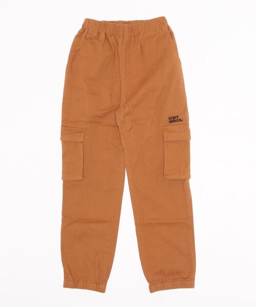 KRIFF MAYER Kid's Collection（クリフメイヤーキッズコレクション）の「裾ゴムカーゴパンツ（カーゴパンツ・キッズ・ネイビー/カーキ/ダークグレー/キャメル・120/130/140/150/160/170）」の4枚目の写真