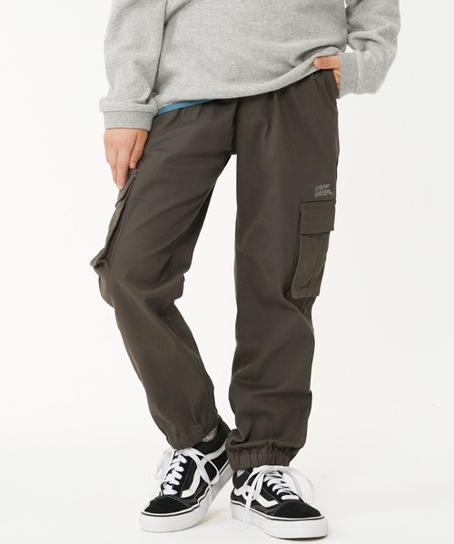 KRIFF MAYER Kid's Collection（クリフメイヤーキッズコレクション）の「裾ゴムカーゴパンツ（カーゴパンツ・キッズ・ネイビー/カーキ/ダークグレー/キャメル・120/130/140/150/160/170）」の11枚目の写真