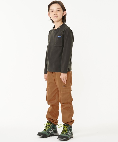 KRIFF MAYER Kid's Collection（クリフメイヤーキッズコレクション）の「裾ゴムカーゴパンツ（カーゴパンツ・キッズ・ネイビー/カーキ/ダークグレー/キャメル・120/130/140/150/160/170）」の15枚目の写真