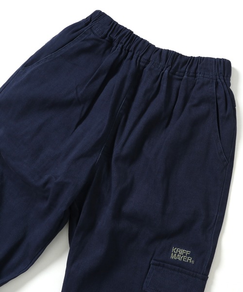 KRIFF MAYER Kid's Collection（クリフメイヤーキッズコレクション）の「裾ゴムカーゴパンツ（カーゴパンツ・キッズ・ネイビー/カーキ/ダークグレー/キャメル・120/130/140/150/160/170）」の17枚目の写真