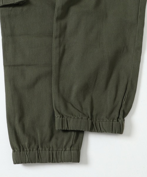 KRIFF MAYER Kid's Collection（クリフメイヤーキッズコレクション）の「裾ゴムカーゴパンツ（カーゴパンツ・キッズ・ネイビー/カーキ/ダークグレー/キャメル・120/130/140/150/160/170）」の12枚目の写真