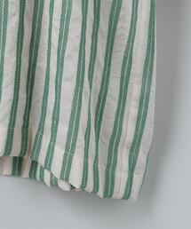 6（ロク）の「＜6(ROKU)＞CUPRA COTTON STRIPE TUNIC/チュニック 