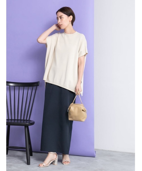 fifth（フィフス）の「フェイクレザーラウンドミニバッグ（ショルダーバッグ・レディース・ホワイト/ブラック/ベージュ・FREE）」の21枚目の写真