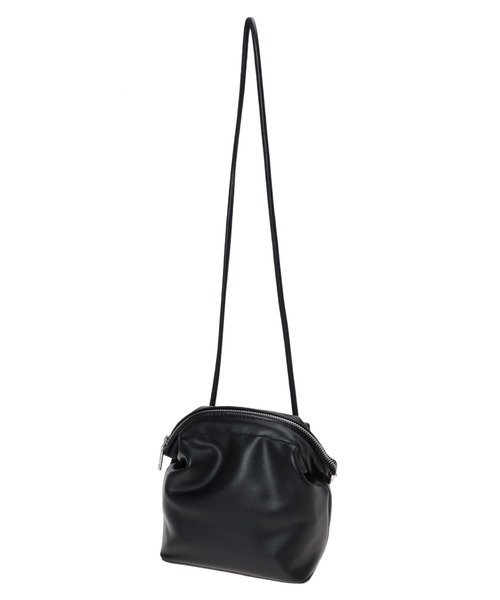 fifth（フィフス）の「フェイクレザーラウンドミニバッグ（ショルダーバッグ・レディース・ホワイト/ブラック/ベージュ・FREE）」の22枚目の写真