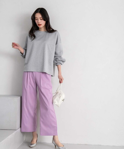 fifth（フィフス）の「フェイクレザーラウンドミニバッグ（ショルダーバッグ・レディース・ホワイト/ブラック/ベージュ・FREE）」の5枚目の写真