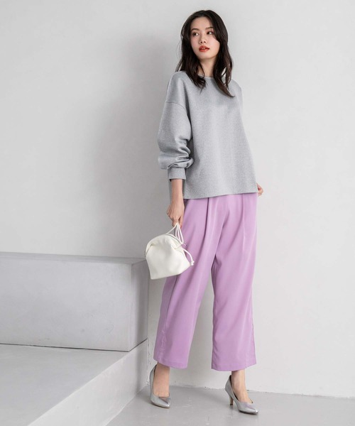 fifth（フィフス）の「フェイクレザーラウンドミニバッグ（ショルダーバッグ・レディース・ホワイト/ブラック/ベージュ・FREE）」の6枚目の写真