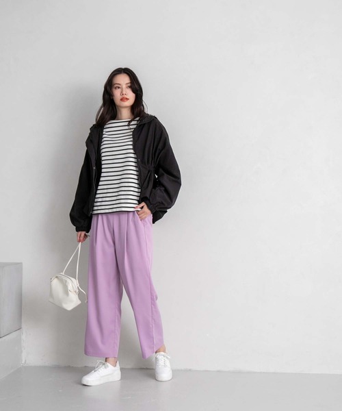 fifth（フィフス）の「フェイクレザーラウンドミニバッグ（ショルダーバッグ・レディース・ホワイト/ブラック/ベージュ・FREE）」の10枚目の写真