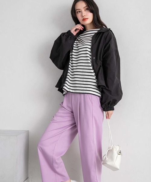 fifth（フィフス）の「フェイクレザーラウンドミニバッグ（ショルダーバッグ・レディース・ホワイト/ブラック/ベージュ・FREE）」の8枚目の写真