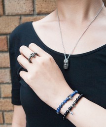 BIZARRE（ビザール）の「【限定アイテム】 Bizarre×ムー ビザール×ムー コラボレーションモアイストーンリング（リング）」