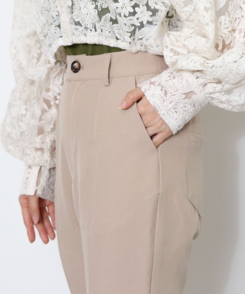 archives（アルシーヴ）の「バックスリットフレアパンツ（その他パンツ・レディース・ブラック/ベージュ/グリーン/マスタード・MEDIUM）」の13枚目の写真