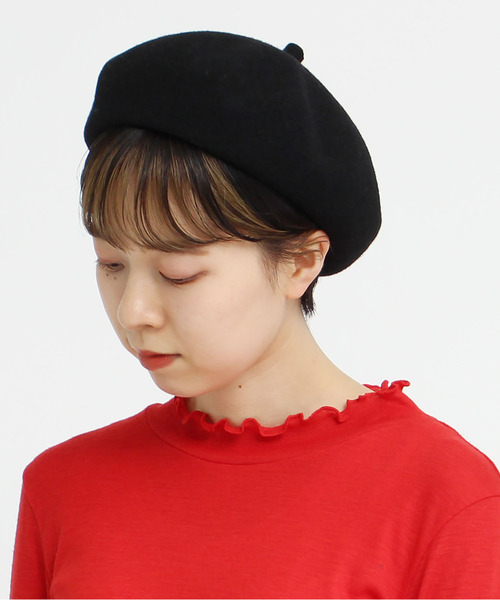 太ちょぼ WOOLベレー帽（ハンチング/ベレー帽）｜CHILD WOMAN（チャイルドウーマン）
