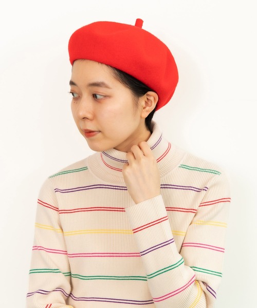 太ちょぼ WOOLベレー帽（ハンチング/ベレー帽）｜CHILD WOMAN（チャイルドウーマン）