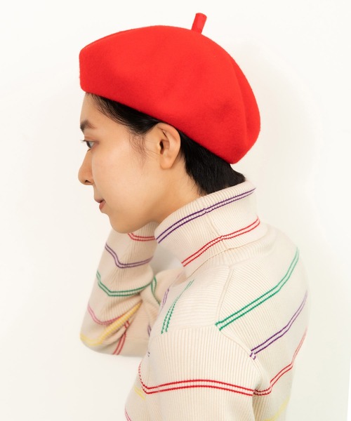 太ちょぼ WOOLベレー帽（ハンチング/ベレー帽）｜CHILD WOMAN（チャイルドウーマン）