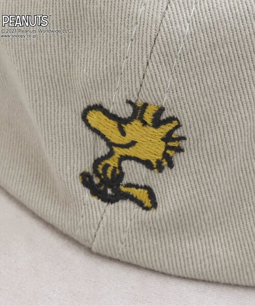 PEANUTS（ピーナッツ）の「PEANUTS 3柄刺繍キャップ（キャップ・キッズ・ミント/ベージュ/ブラウン・58/50/46/54）」の10枚目の写真