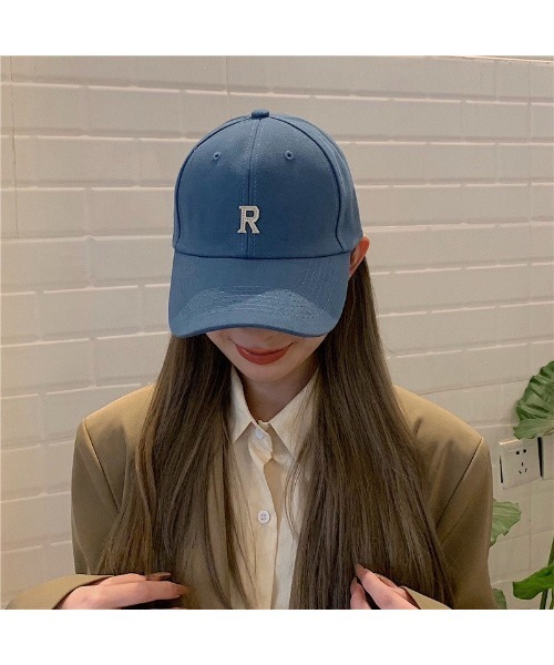 Loco Ocean（ロコオーシャン）の「ワンポイントミニロゴワッペン付き ベースボールキャップ（キャップ・レディース・ホワイト/ブラウン/アイボリー/ピンク/ブラック/ライトピンク/ブルー・ONE SIZE）」の5枚目の写真