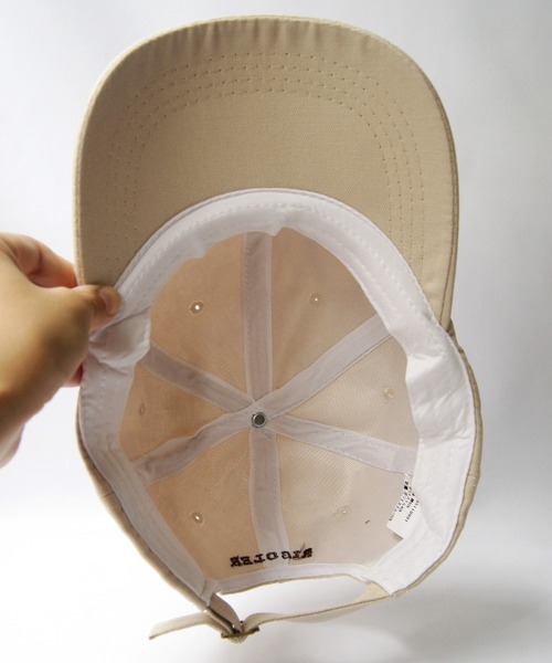 Loco Ocean（ロコオーシャン）の「ワンポイントミニロゴワッペン付き ベースボールキャップ（キャップ・レディース・ホワイト/ブラウン/アイボリー/ピンク/ブラック/ライトピンク/ブルー・ONE SIZE）」の18枚目の写真