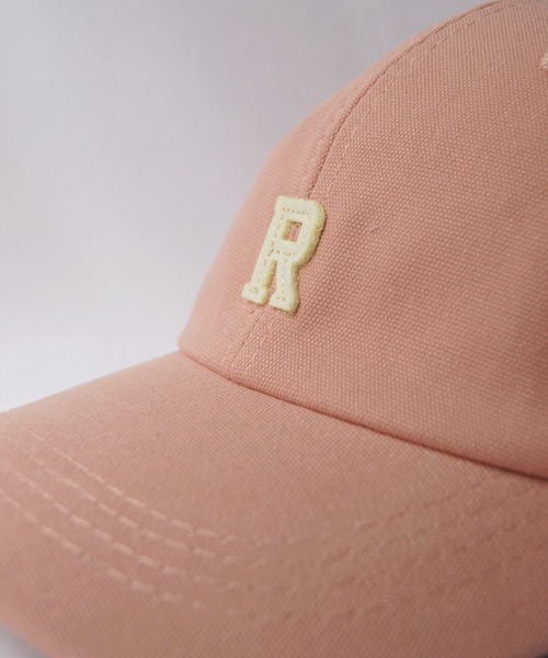 Loco Ocean（ロコオーシャン）の「ワンポイントミニロゴワッペン付き ベースボールキャップ（キャップ・レディース・ホワイト/ブラウン/アイボリー/ピンク/ブラック/ライトピンク/ブルー・ONE SIZE）」の12枚目の写真