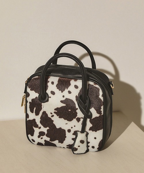 Bou Jeloud(ブージュルード)の「ボックスアソートボストン(ボストンバッグ・レディース・ブラック/A/B・FREE)」の3枚目の写真