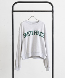 prose verse | 立体刺繍ロゴ裏毛プルオーバー(スウェット)