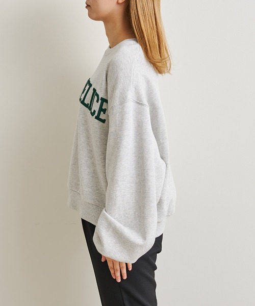 prose verse（プロズヴェール）の「立体刺繍ロゴ裏毛プルオーバー（スウェット・レディース・ブラック/グレー/グリーン・MEDIUM）」の13枚目の写真
