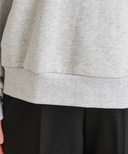 prose verse（プロズヴェール）の「立体刺繍ロゴ裏毛プルオーバー（スウェット・レディース・ブラック/グレー/グリーン・MEDIUM）」の17枚目の写真