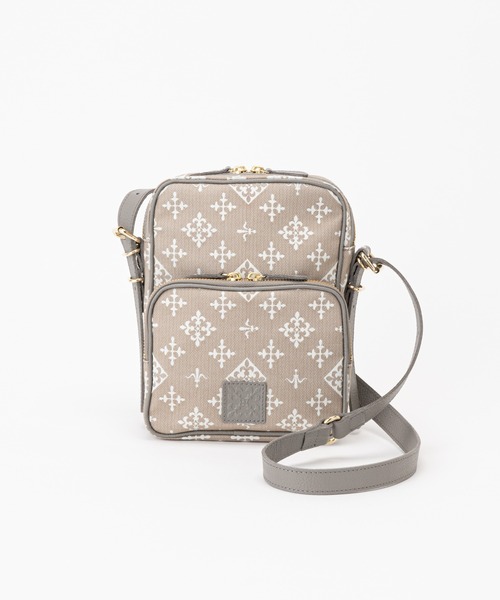 russet(ラシット)の「【VINTAGE COLLECTION】ショルダーバッグ【コットンジャガード】CE-897-WEB(ショルダーバッグ・レディース・ベージュ/グレー/レモンイエロー/ベージュ系2/ライトグレー・FREE)」の15枚目の写真