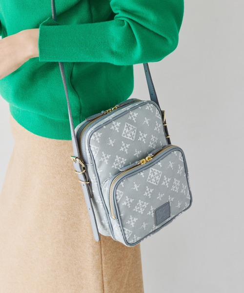 russet(ラシット)の「【VINTAGE COLLECTION】ショルダーバッグ【コットンジャガード】CE-897-WEB(ショルダーバッグ・レディース・ベージュ/グレー/レモンイエロー/ベージュ系2/ライトグレー・FREE)」の9枚目の写真