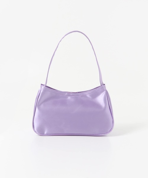 SMELLY（スメリー）の「サテンミニバッグ（ハンドバッグ・レディース・ベージュ/ラベンダー・-）」の11枚目の写真