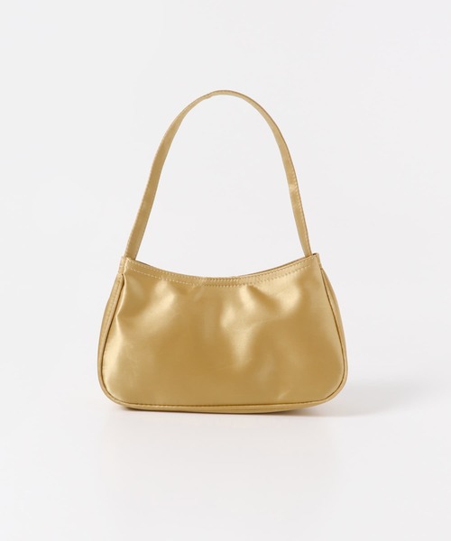 SMELLY（スメリー）の「サテンミニバッグ（ハンドバッグ・レディース・ベージュ/ラベンダー・-）」の10枚目の写真