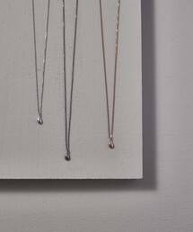 and cloud | Drop Necklace(ネックレス)