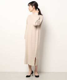 LOWRYS FARM | ニットボトルネックワンピース　216033(ワンピース)