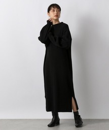 LOWRYS FARM | ニットボトルネックワンピース　216033(ワンピース)