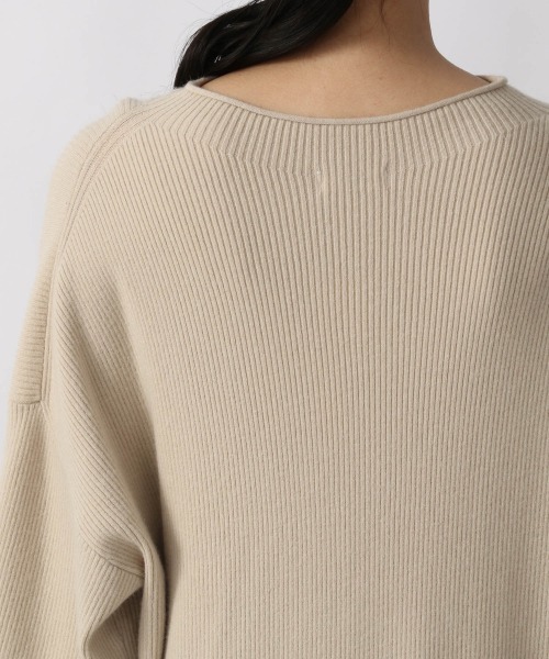 LOWRYS FARM（ローリーズファーム）の「ニットボトルネックワンピース　216033（ワンピース・レディース・アイボリー/ブラウン/ブラック/グリーン・FREE）」の18枚目の写真