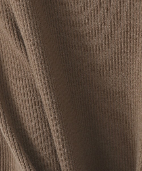 LOWRYS FARM（ローリーズファーム）の「ニットボトルネックワンピース　216033（ワンピース・レディース・アイボリー/ブラウン/ブラック/グリーン・FREE）」の21枚目の写真