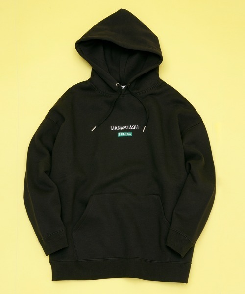 MILKFED.（ミルクフェド）の「MILKFED. × MANASTASH /ミルクフェド×マナスタッシュ　SWEAT HOODIE スウェットフーディー　パーカー（パーカー・メンズ・ブラック/ベージュ/ナチュラル・LARGE/MEDIUM）」の5枚目の写真