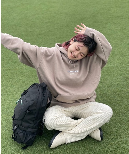 MILKFED.（ミルクフェド）の「MILKFED. × MANASTASH /ミルクフェド×マナスタッシュ　SWEAT HOODIE スウェットフーディー　パーカー（パーカー・メンズ・ブラック/ベージュ/ナチュラル・LARGE/MEDIUM）」の17枚目の写真