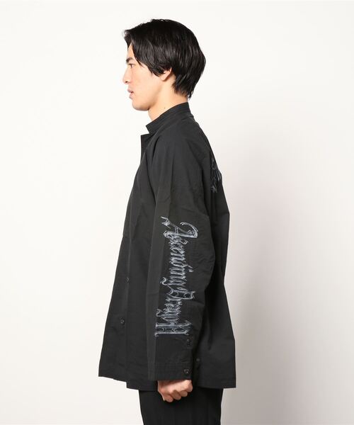 ESSAY(エッセイ)の「ESSAY /エッセイ/TIGER&DROGON SHIRT(ブルゾン・メンズ・ブラック/ホワイト・2)」の3枚目の写真