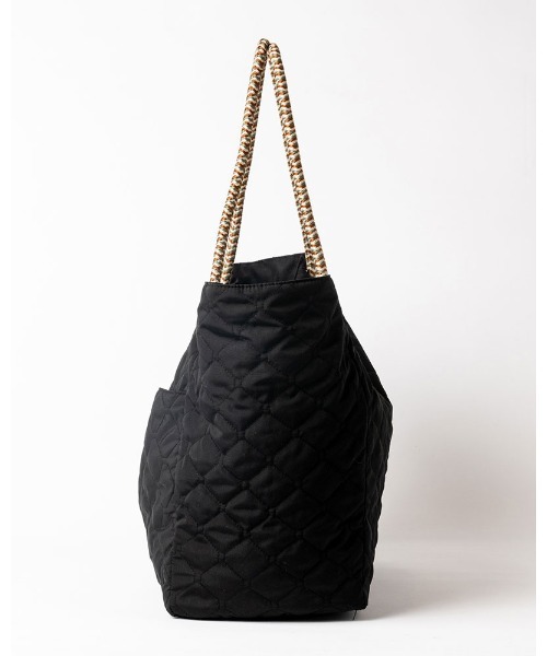 BILLABONG(ビラボン)の「BILLABONG レディース QUILT TOTE BAG バッグ 【2021年秋冬モデル】/ビラボンキルティングトートバッグ(トートバッグ・レディース・ブラック/ミント・FREE)」の5枚目の写真