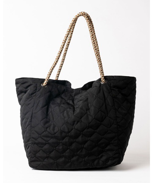 BILLABONG(ビラボン)の「BILLABONG レディース QUILT TOTE BAG バッグ 【2021年秋冬モデル】/ビラボンキルティングトートバッグ(トートバッグ・レディース・ブラック/ミント・FREE)」の6枚目の写真