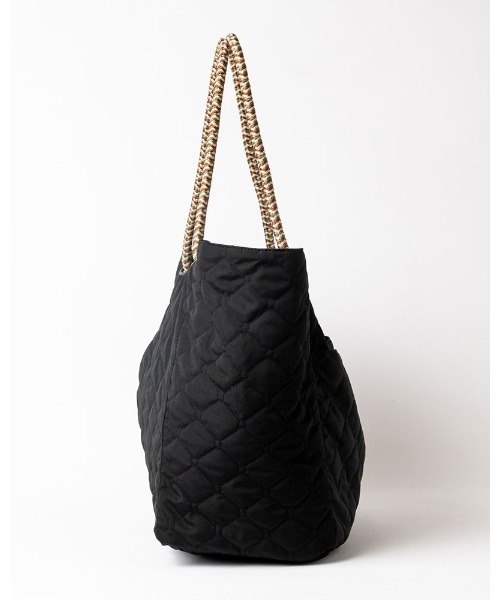 BILLABONG(ビラボン)の「BILLABONG レディース QUILT TOTE BAG バッグ 【2021年秋冬モデル】/ビラボンキルティングトートバッグ(トートバッグ・レディース・ブラック/ミント・FREE)」の7枚目の写真