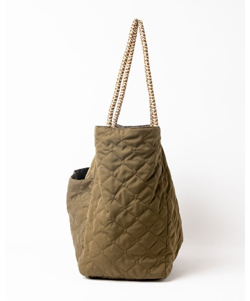 BILLABONG(ビラボン)の「BILLABONG レディース QUILT TOTE BAG バッグ 【2021年秋冬モデル】/ビラボンキルティングトートバッグ(トートバッグ・レディース・ブラック/ミント・FREE)」の14枚目の写真