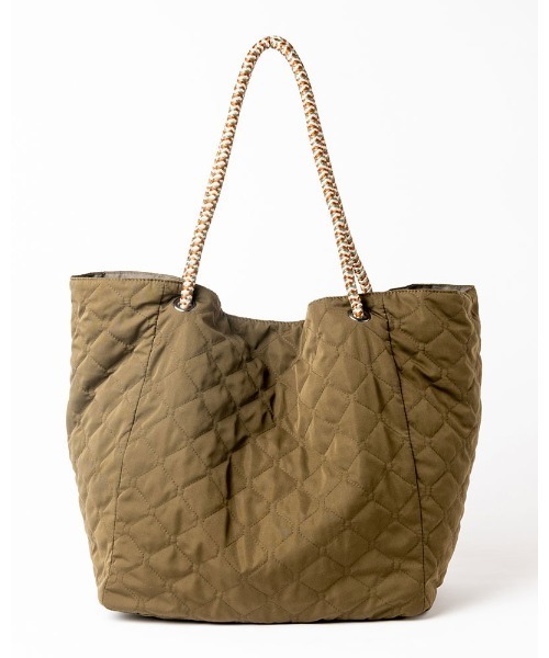 BILLABONG(ビラボン)の「BILLABONG レディース QUILT TOTE BAG バッグ 【2021年秋冬モデル】/ビラボンキルティングトートバッグ(トートバッグ・レディース・ブラック/ミント・FREE)」の15枚目の写真